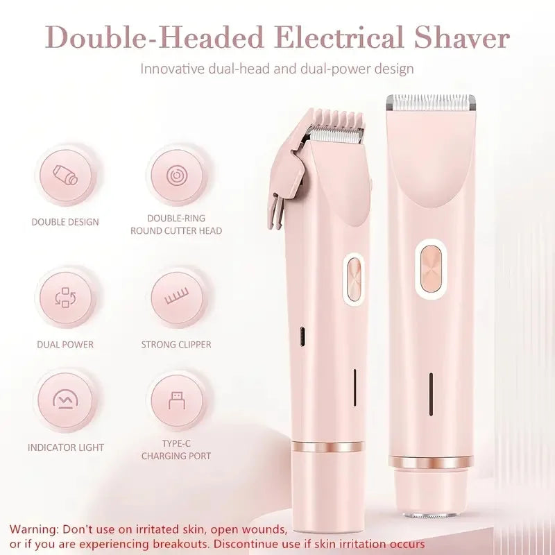 Velvet Glow™ - 2-in-1 Women’s Body Shaver