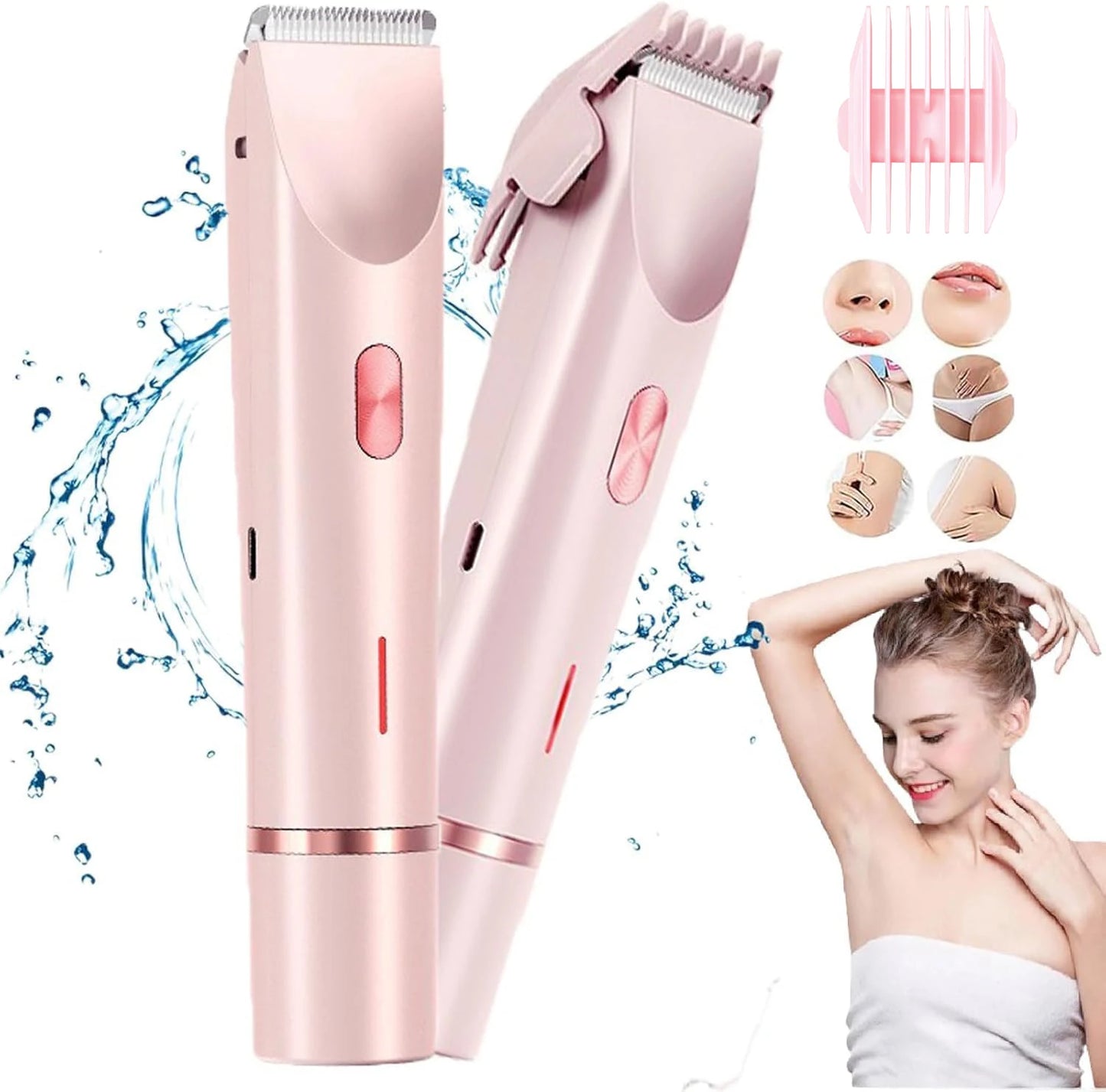 Velvet Glow™ - 2-in-1 Women’s Body Shaver